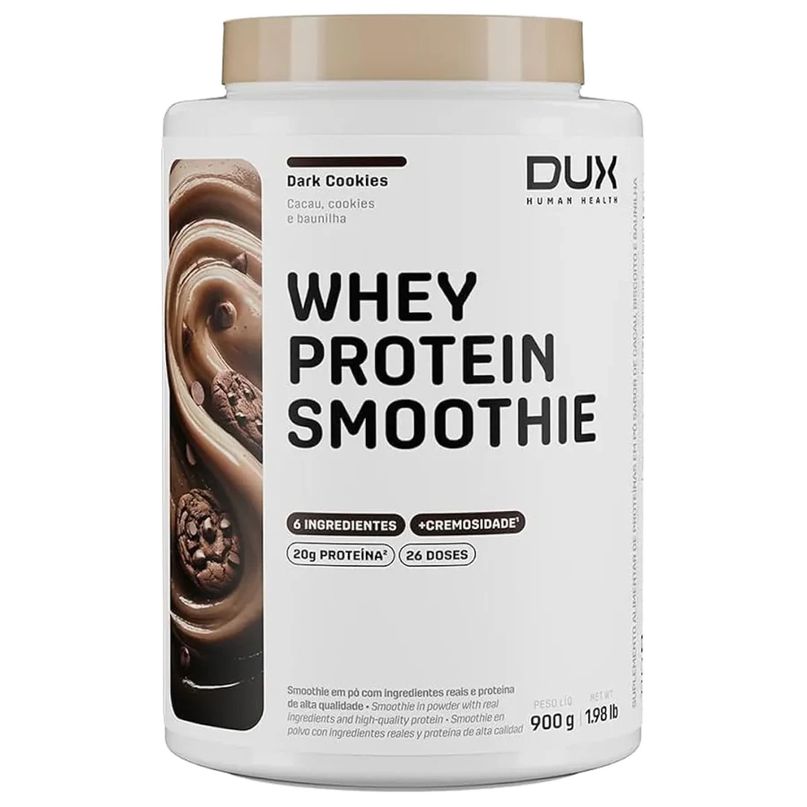 Whey Protein Smoothie, Dux Nutrition, sabor Dark Cookies